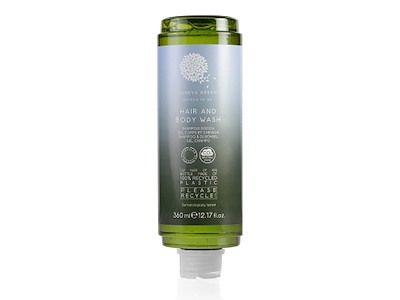 Sæbe Geneva Green gel Hair And Body Wash 360ml med parfume til Cysoap dispenser