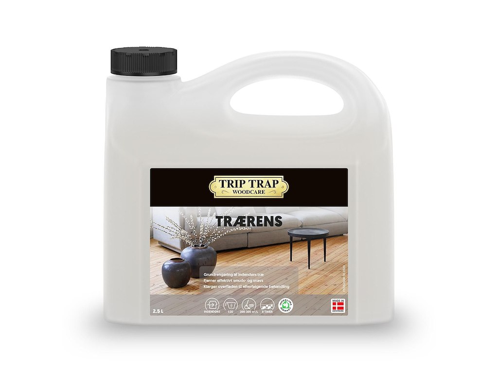 Trærens Trip Trap til indendørs brug 2,5 ltr