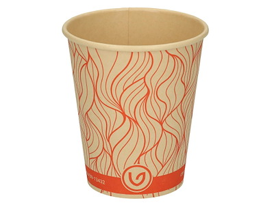 Kaffebæger Bambus Ø80xH90mm 25cl 8oz Single Wall Natur Verive