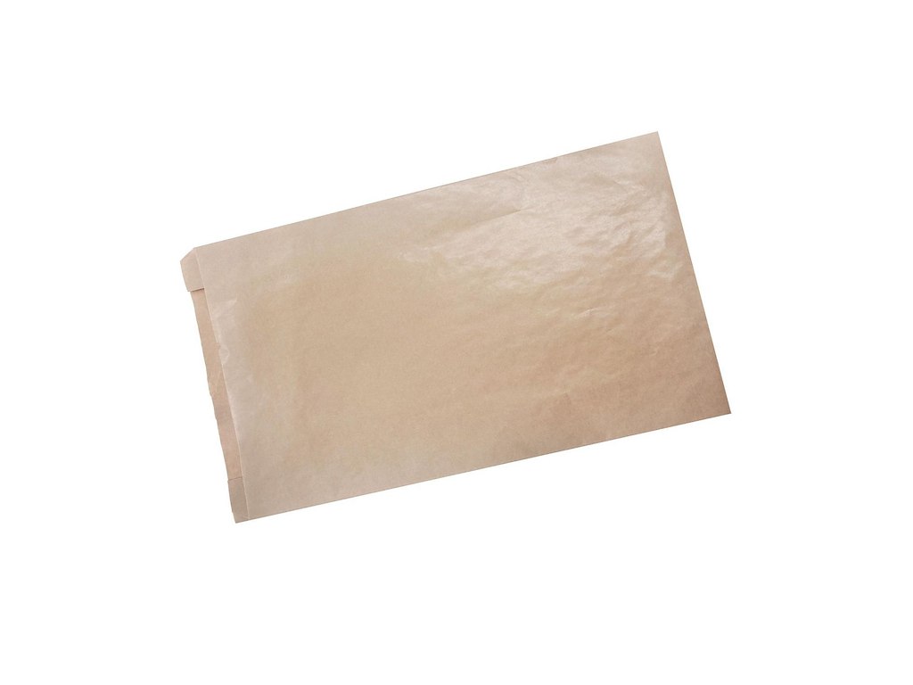 Bagerpose 10kg Rektangulær L300/(2x45)xB520+20mm Papir 50gr Brun