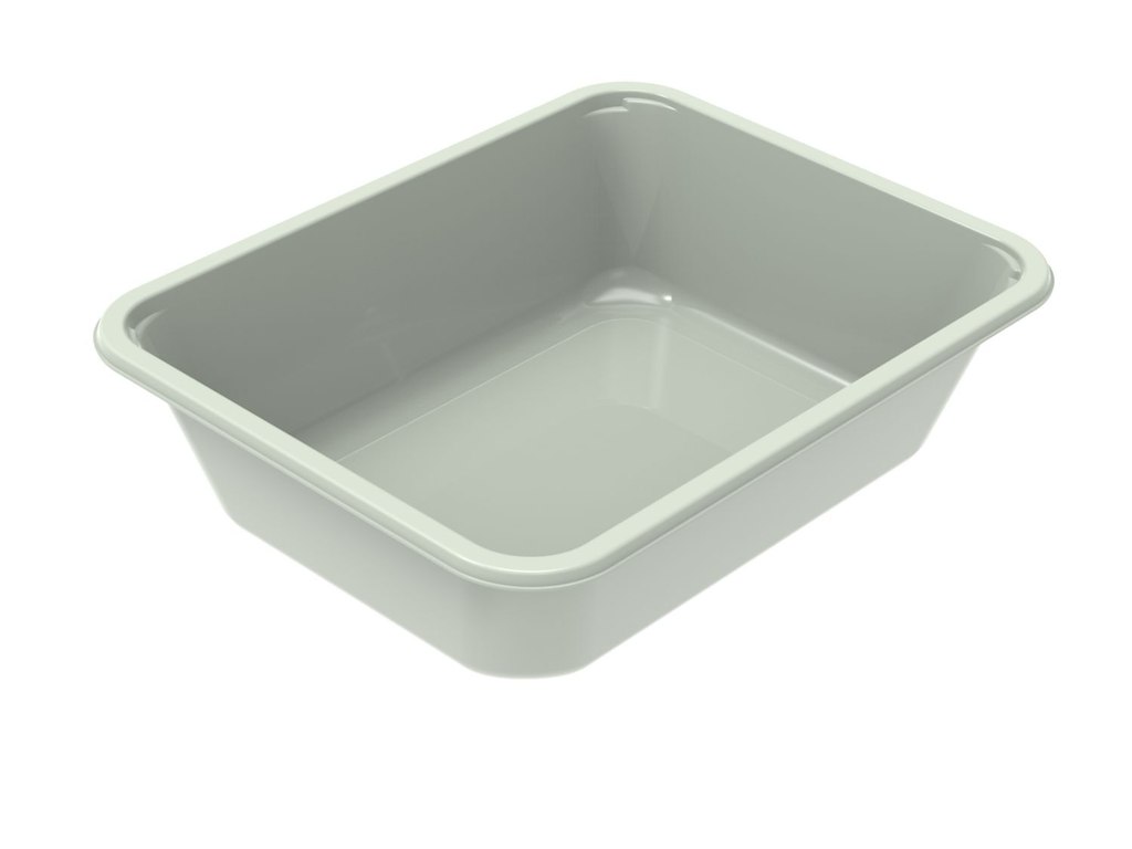 Bakke 1-rum C2227-1F rektangulær L227xB178xH59mm 1660ml CPET Evolve