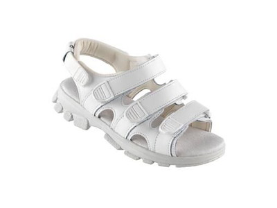 Sandal Sundheds Walki str 39 med Velcro/Chock absorberende Hvid
