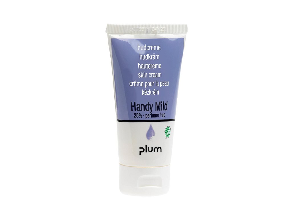 Hudcreme Handy Mild 50ml Svanemærket uden Parfume Snaplåg 25% fedt