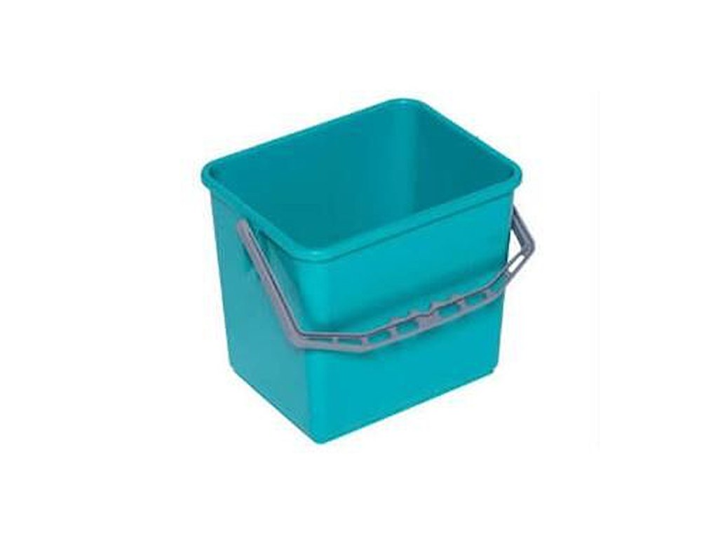 Spand 6 ltr Firkantet Grøn