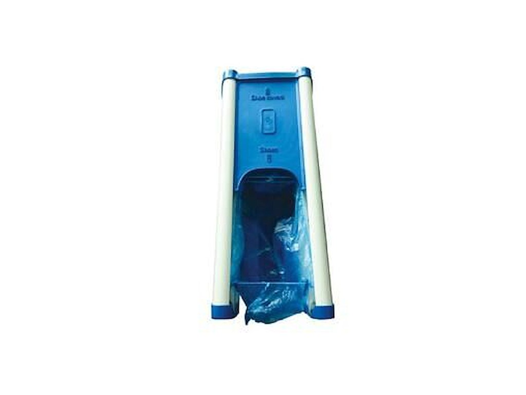 Dispenser Skoovertræk 55x23x18.5 cm med 50 skoovertræk Blå