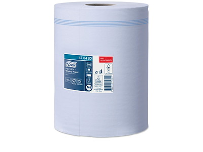 Håndklæderulle Tork Reflex Ø19cmx269,8m Papir 1-lag blå med hylse