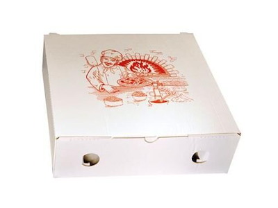 Pizzaæske 29x29x9 cm UFO med Logo Buon Appetito