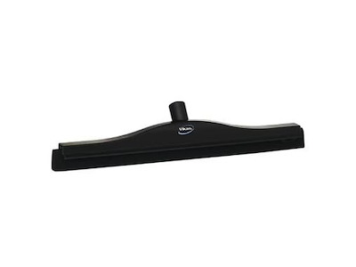 Gulvskraber 40 cm med Gummi Sort til Vand/Olie