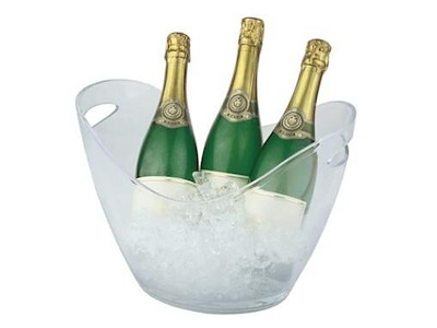 Vinkøler 6 ltr 350x270x255 mm Kunststof Klar