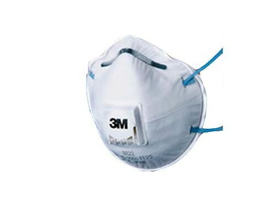 Maske Sikkerhed 3M 8822 P2 mod tørre partikler/væskeformige aerosoler