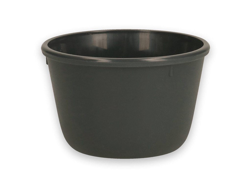 Plastskål Verive Takeaway Flergangs Ø79xH50mm 150ml 5oz Mørke Grå