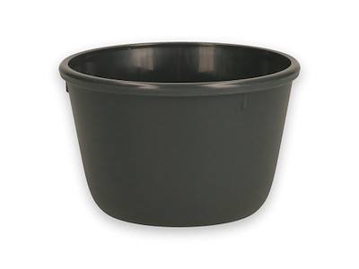 Plastskål Verive Takeaway Flergangs Ø79xH50mm 150ml 5oz Mørke Grå