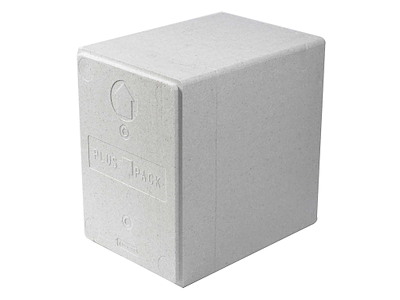 Termokasse 37 ltr 44x32x44 cm EPS Hvid til Transport af fad 103900