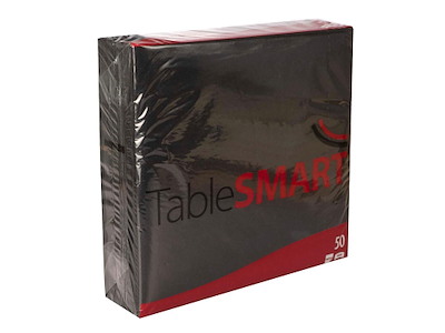 Serviet TableSMART airlaid 40x40 cm 1/4 fold Sort