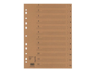 1-12 Register i Kraftpapir