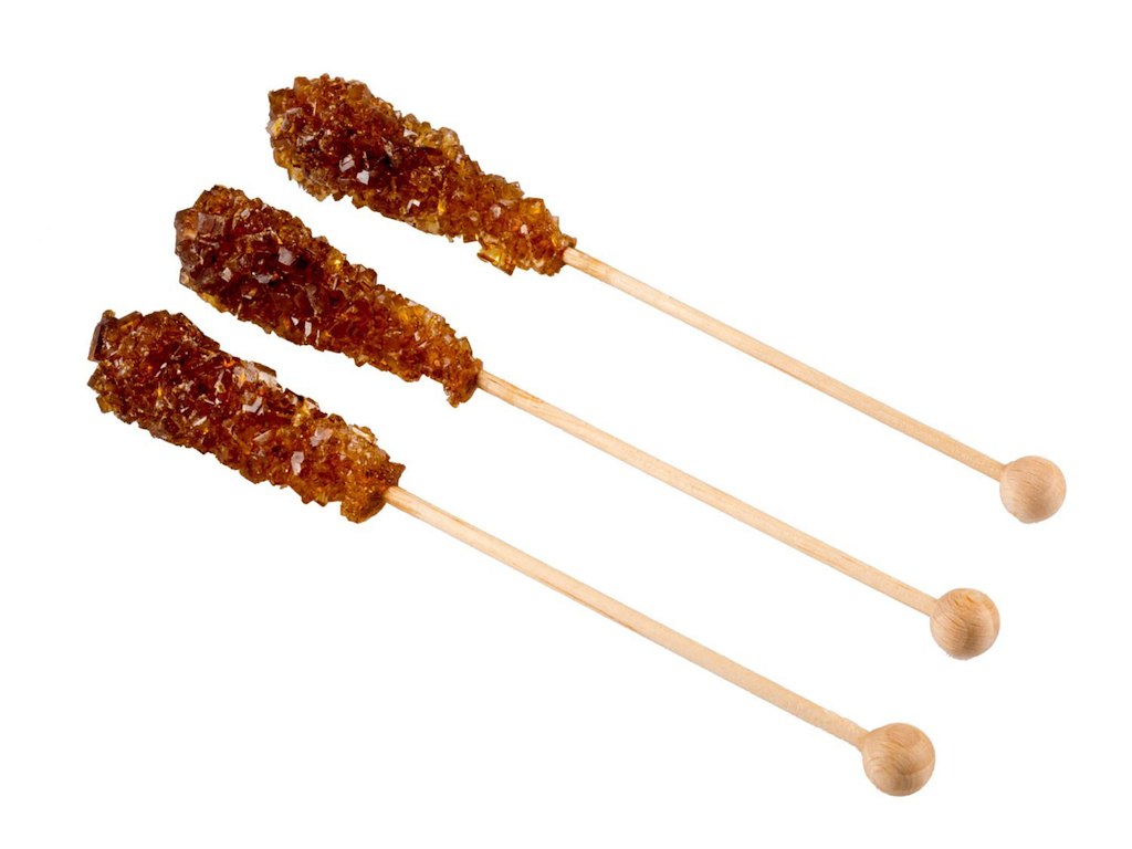 Kandispinde 16,5cm 10g Brun 100 stk