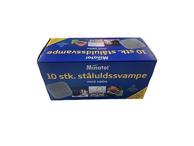 Sæberondel Minatol Ståluld med Sæbe