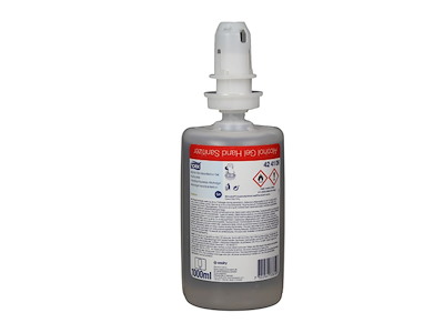 H?nddesinfiktion Tork Gel 1 Ltr med alkohol 80% til S4