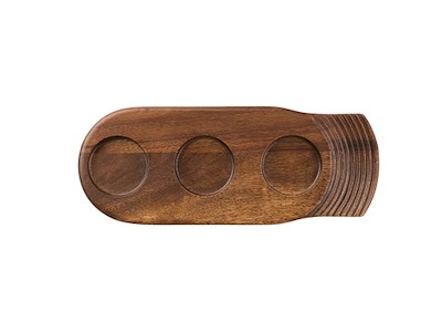 Serveringplanke Art de Cuisine 35.5x14 cm. Akacietræ