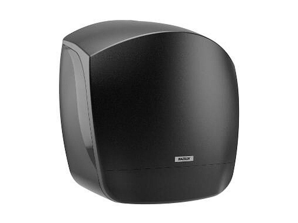 Dispenser Toiletpapir Katrin Gigant S Mini L15.4xB24.4xH25.4cm Plast Sort