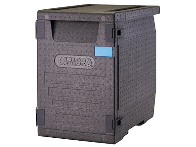 Termokasse Cambro L64,50xB44xH65,50cm med indstik Sort