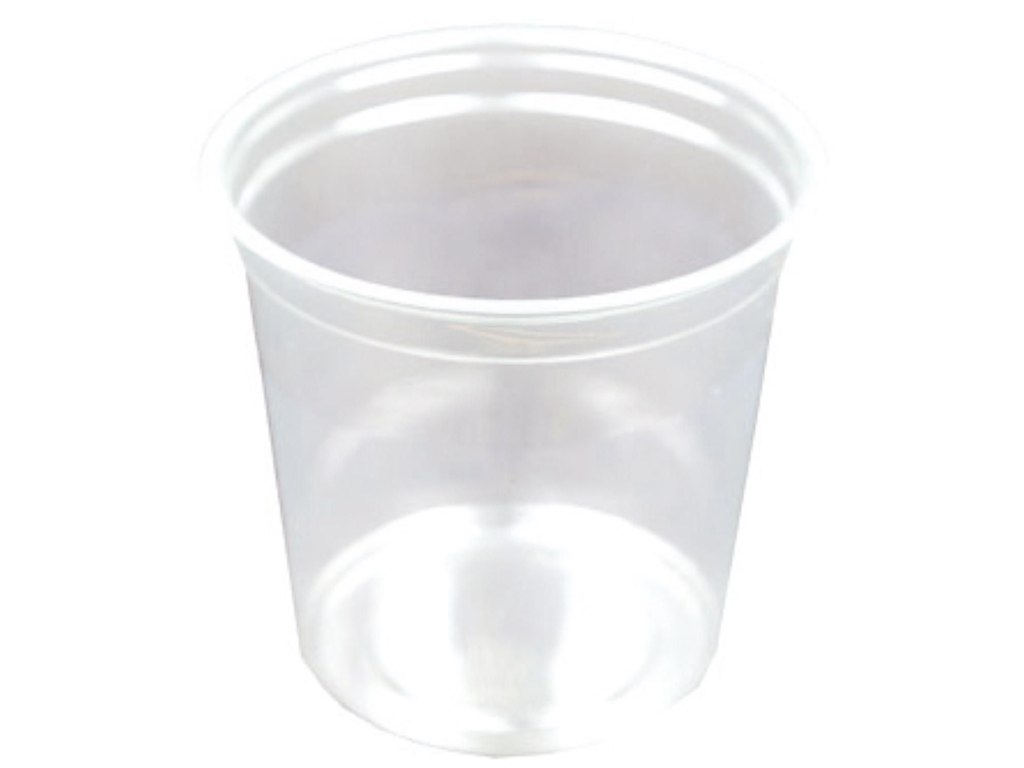 Bæger Deli Pot rund 400 ml Ø101xH76 mm RPET klar