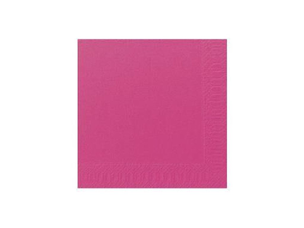Serviet Duni 24x24cm 3-lag Fuchsia