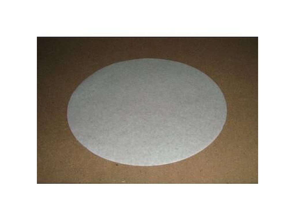 Rundfilter 33 cm Hvid