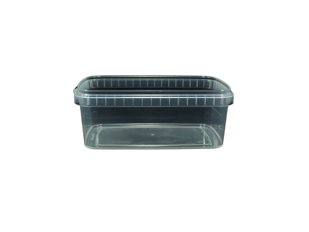 Condibøtte 1200ml (u. låg) 192x129mm, klar