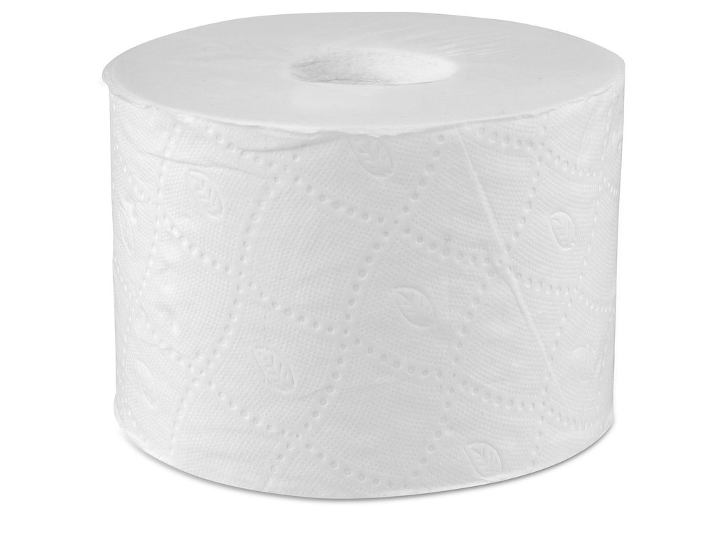 Toiletpapir Tork Advanced T7 OptiServe 2-lags L94.3mxB9.3cm Genbrug Hvid