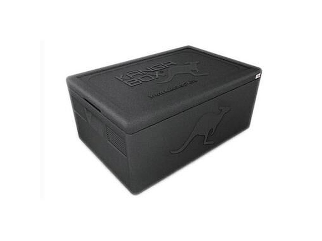 Termokasse Kænga 30 ltr 1/1 GN 60x40x23 cm med Låg EPP Sort