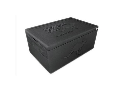Termokasse Kænga 30 ltr 1/1 GN 60x40x23 cm med Låg EPP Sort