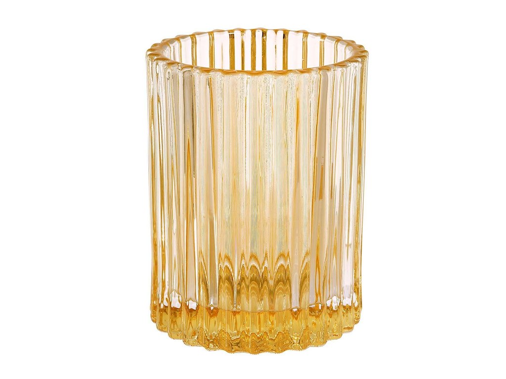 Lysholder Duni Comodo Creamy 7x5.5 cm Glas