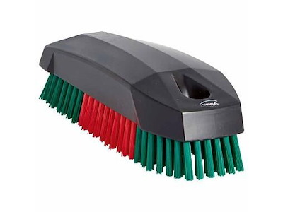 Neglebørste/Håndbørste Vikan stiv L120xB45xH40mm uden greb sort