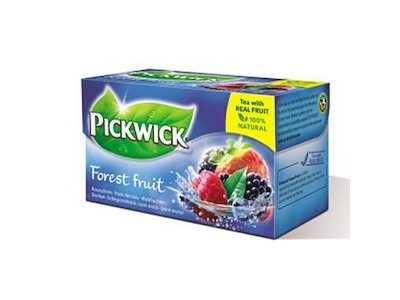 Te Sort Pickwick Forest Fruit 20 breve Rainforest Alliance Skovbær