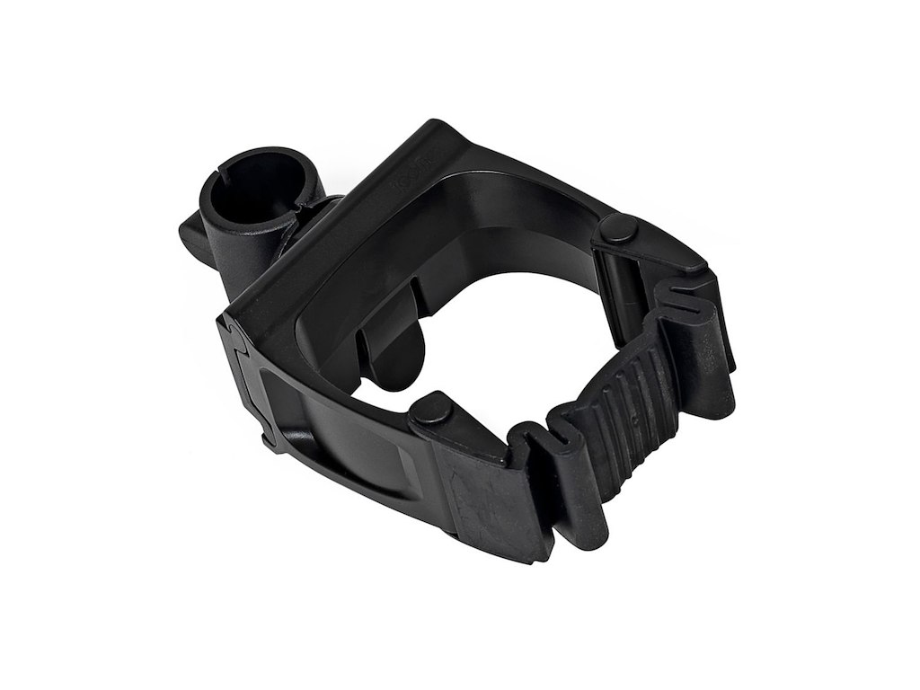 Skafteholder Toolflex 15-35mm med bagside og rørfix 22mm sort