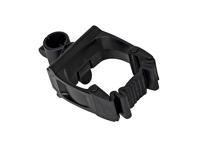 Skafteholder Toolflex 15-35mm med bagside og rørfix 22mm sort