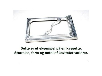 Kassette til 2 stk 2227 bakker 1 rum passer til DS3