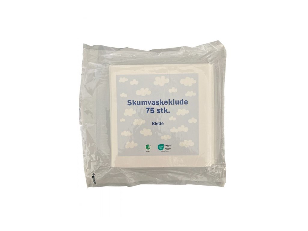 Skumvaskeklude (75 stk.)