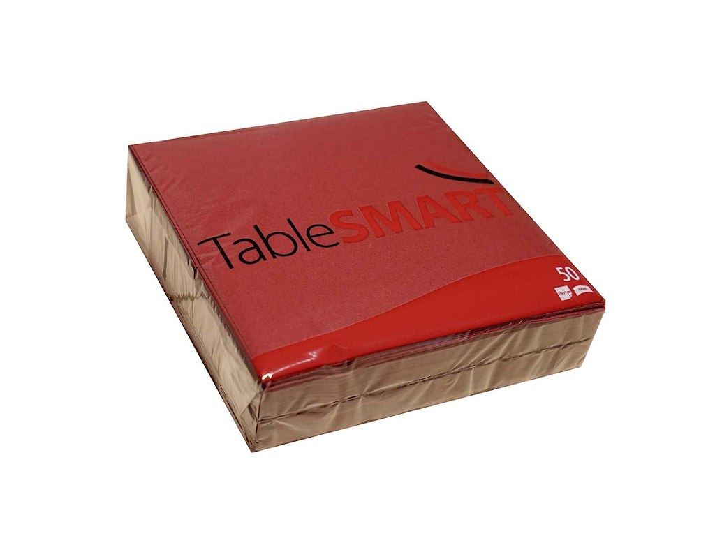 Serviet TableSMART airlaid 40x40 cm 1/4 fold Bordeaux