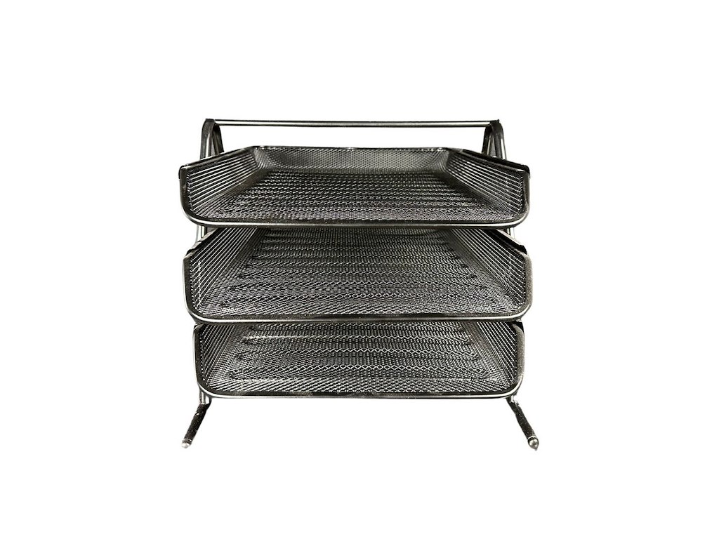 Brevbakkesæt 3 bakker (Sort)