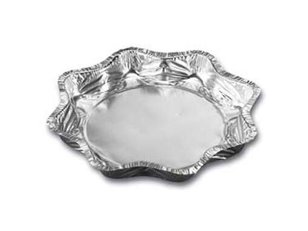 Alubakke 600 ml Ø216x25 mm Stjerne Sølv