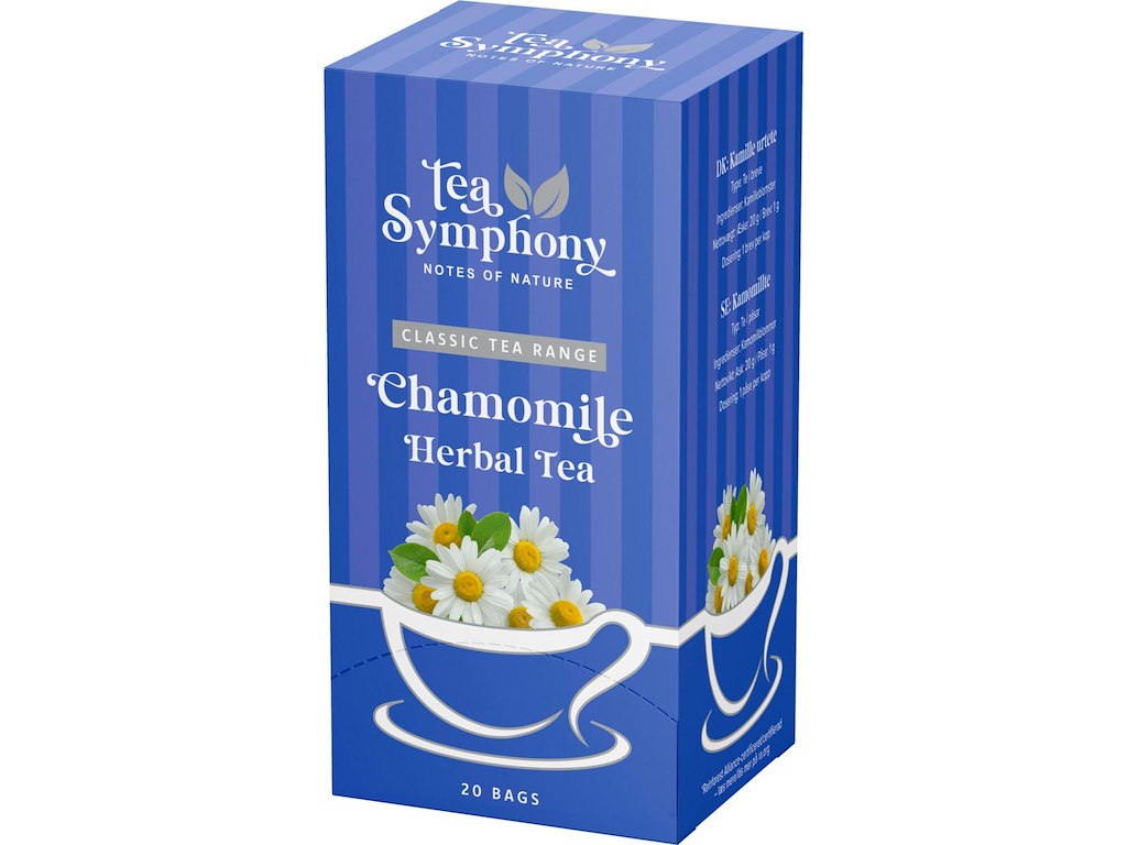 Te Grøn Tea Symphony Chamomile Herbal Tea 20 breve Rainforest Alliance Kamille