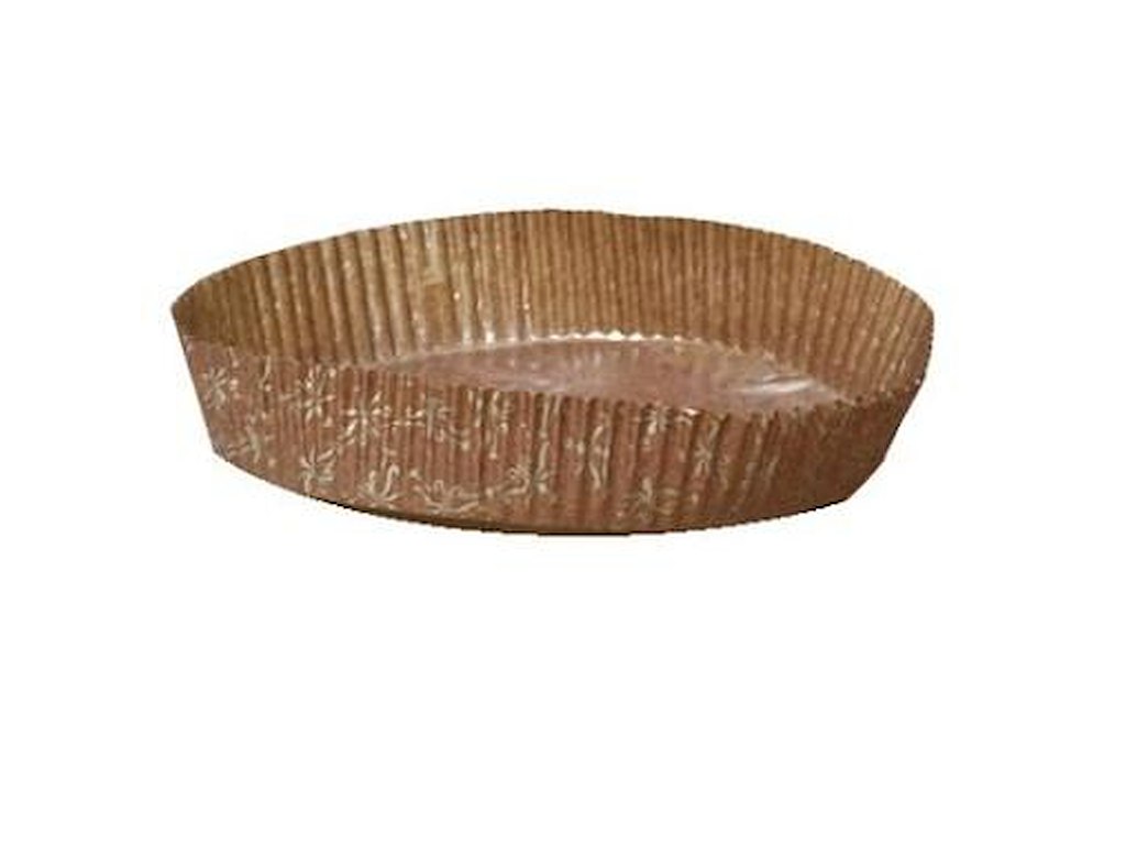 Mazarinform nr 200 Ø145x30 mm Brun/Guld