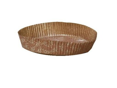 Mazarinform nr 200 Ø145x30 mm Brun/Guld