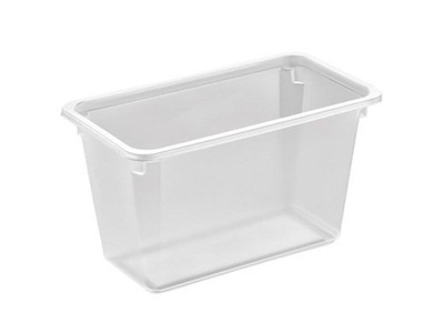 Bakke 1-rum K2182-1H 1100 ml 179x98x101 mm PP Klar  OMPAK 7 ps x 50stk/krt