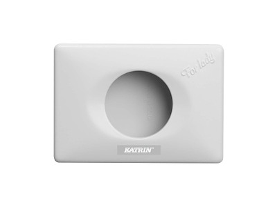 Dispenser hygiejneposer Katrin Plast Hvid