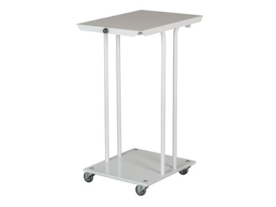 Affaldsstativ 110 ltr med Låg med Bøjle Hvid