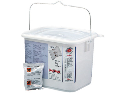 Ovnafspænding Tabs Rational Rinse agent 50 stk Skyllemiddel til SCC Auto-progr