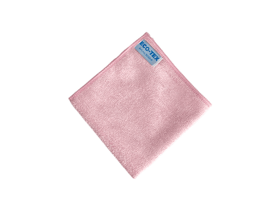 MEMSA PRO Microfiberklud 32x32 cm ECO-TEX SOFT - Rød